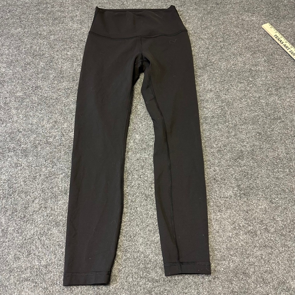 Lululemon Leggings Womens Size 6 Black Align High Rise 25 Inseam Yoga Pants